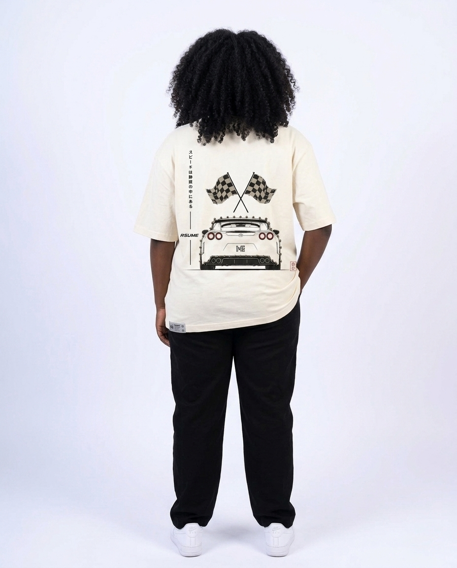 Rsume Race Car Tee - Image 2
