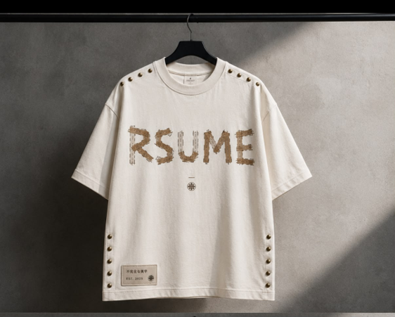 Rsume Tape Logo With Stud